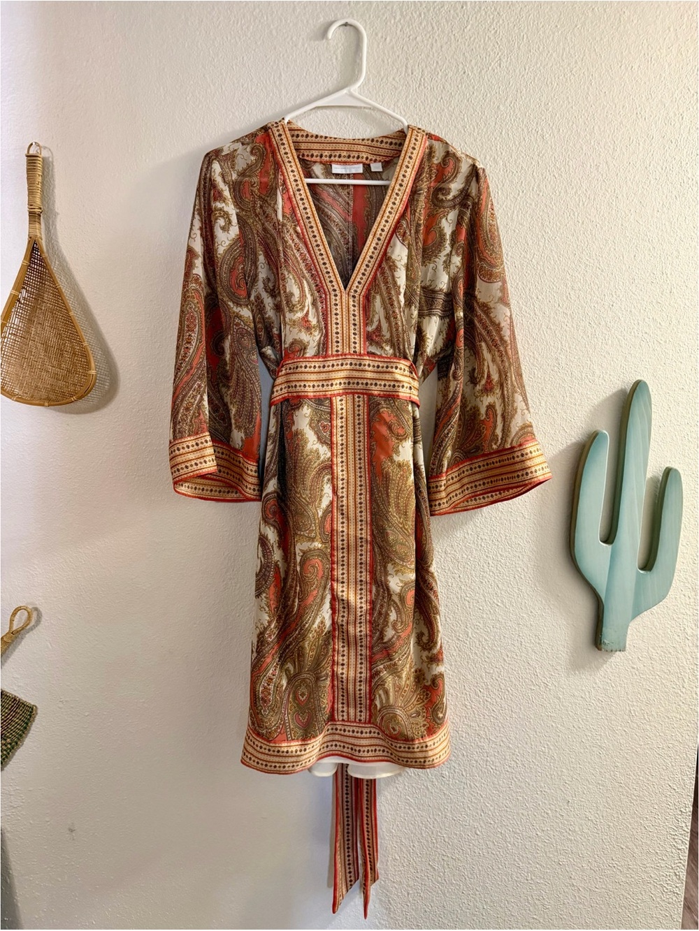 boho paisley dress